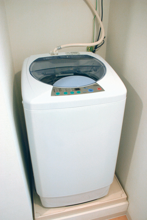 スチューデントハイム札幌大通の一室の洗濯機