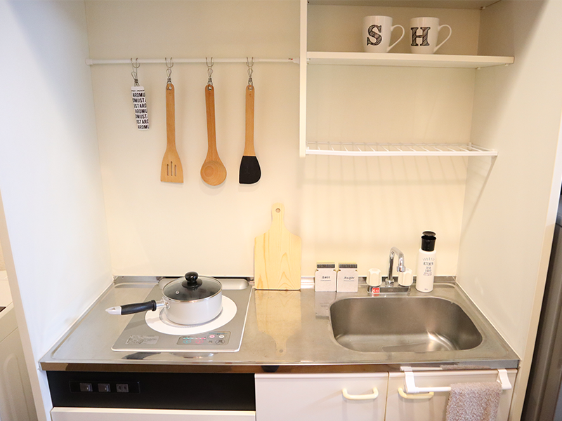 スチュデントハイム江坂Ⅱの一室の専用キッチン