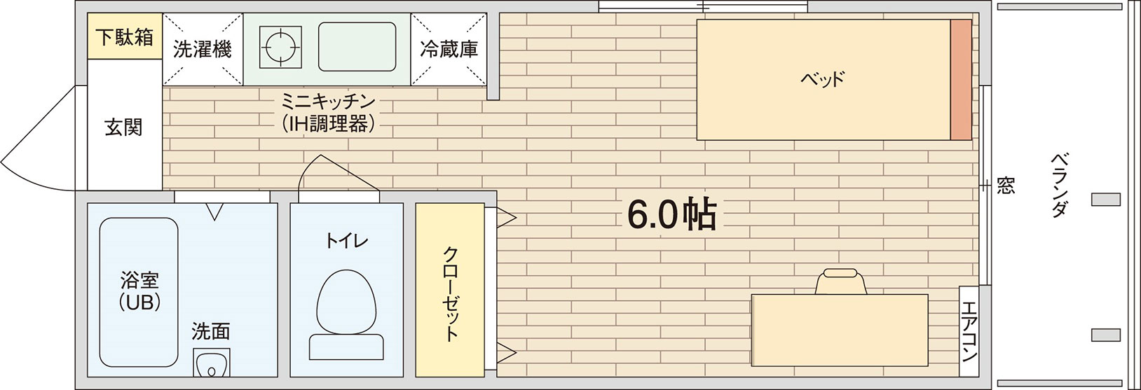 ウィルハイム江坂の間取り図・周辺地域