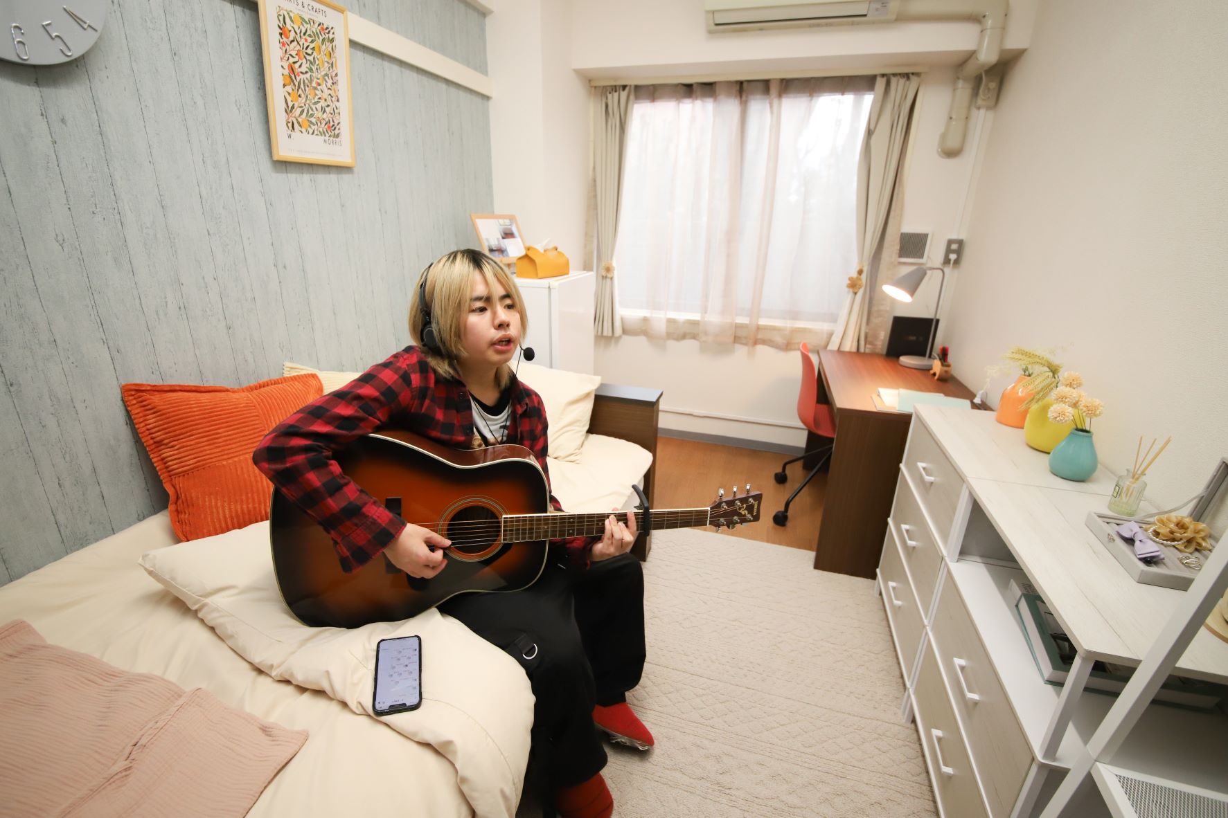 スチュデントハイム南仙台寮（Bタイプ）の間取り図・周辺地域