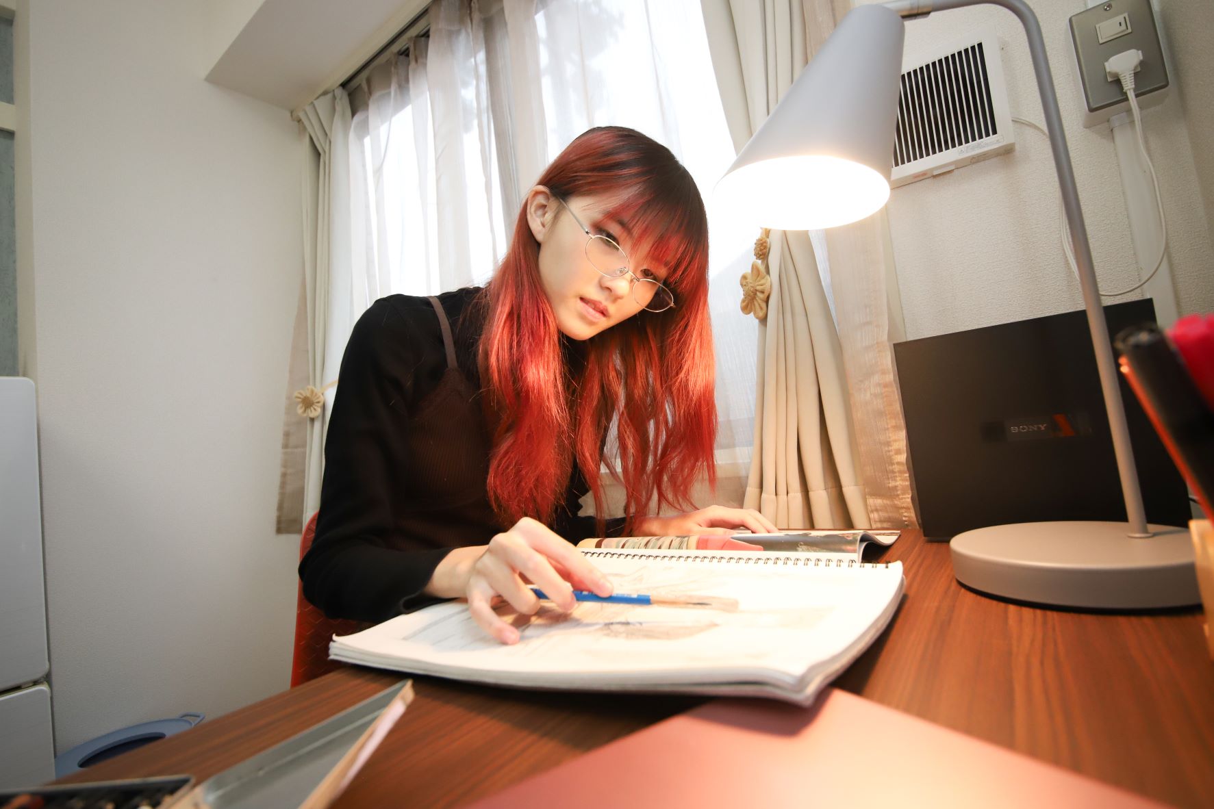 スチュデントハイム南仙台寮（Bタイプ）の間取り図・周辺地域