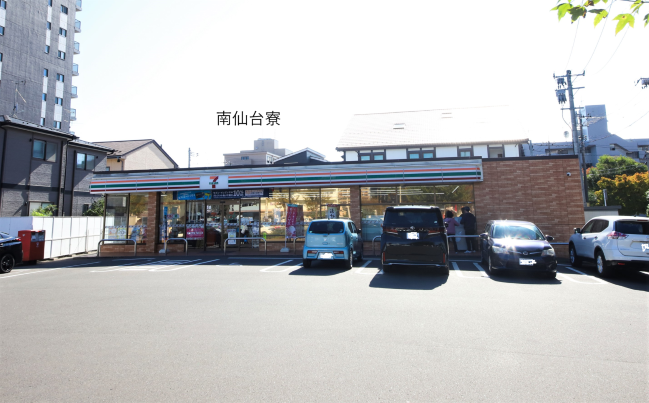 スチュデントハイム南仙台寮（Bタイプ）の間取り図・周辺地域