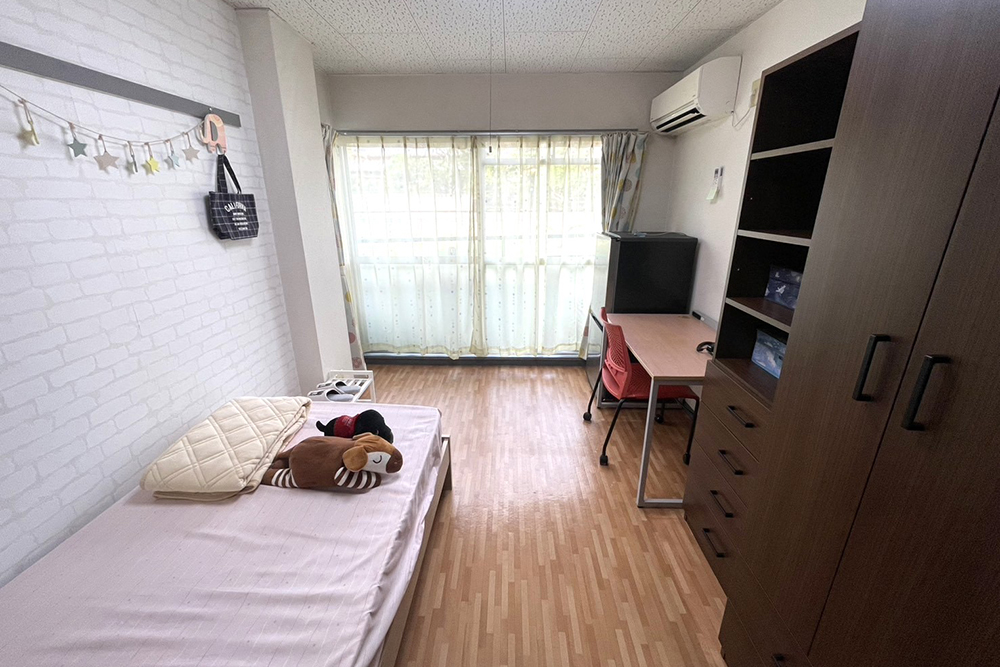 スチューデントハイムかさい 第1寮の間取り図・周辺地域