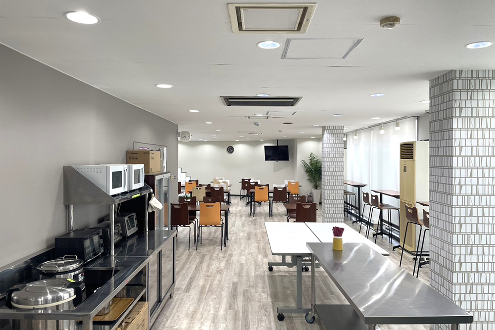 スチューデントハイムかさい 第1寮の間取り図・周辺地域