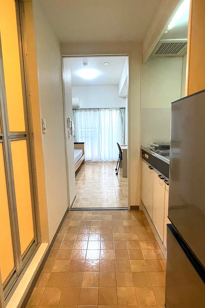 スチューデントハイムかさい 第19寮の間取り図・周辺地域