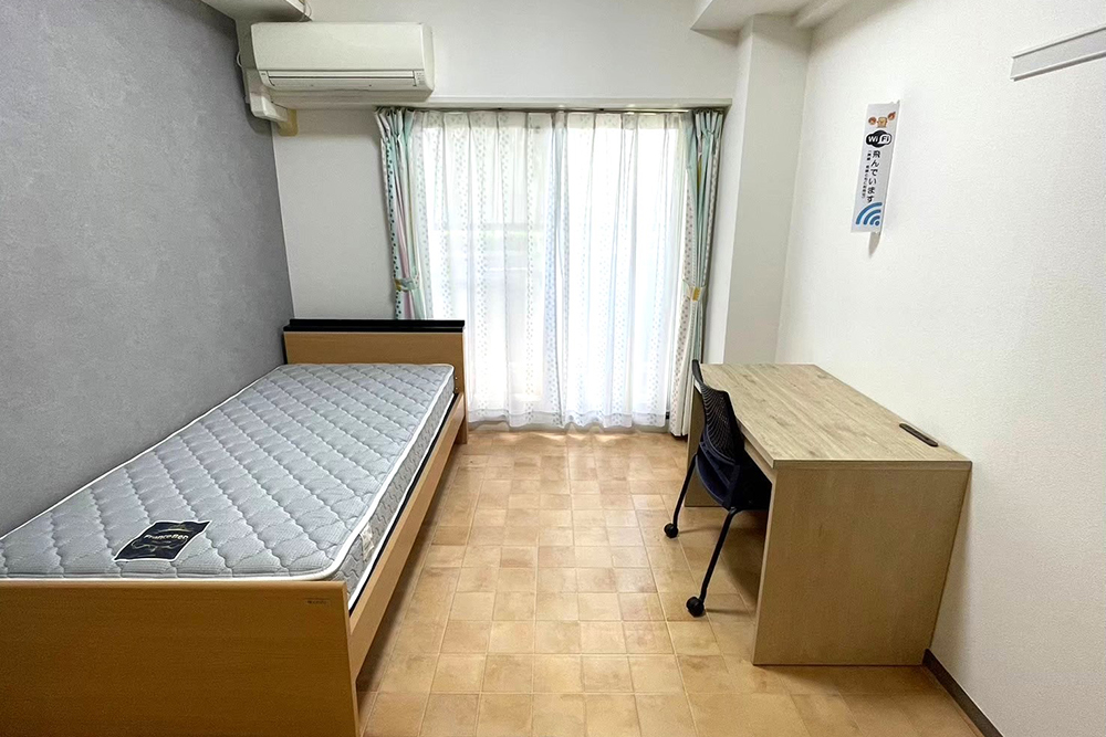 スチューデントハイムかさい 第19寮の間取り図・周辺地域