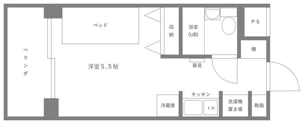 エステートタイムの間取り図・周辺地域